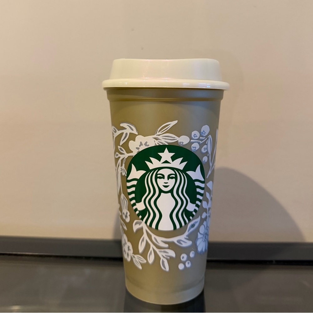 Starbucks 16oz Reusable Plastic Hot Cup